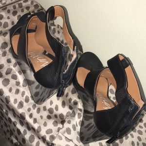 Sexy Calvin Klein Open Toe Wedges